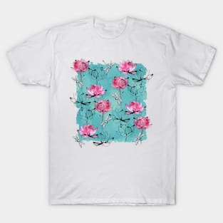 Waterlily dragonfly T-Shirt